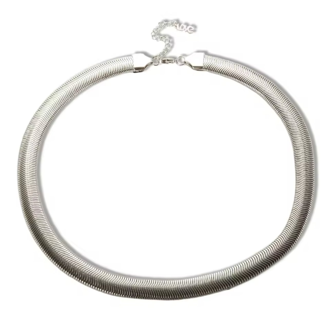 Colar Maxicolar prata CAPA